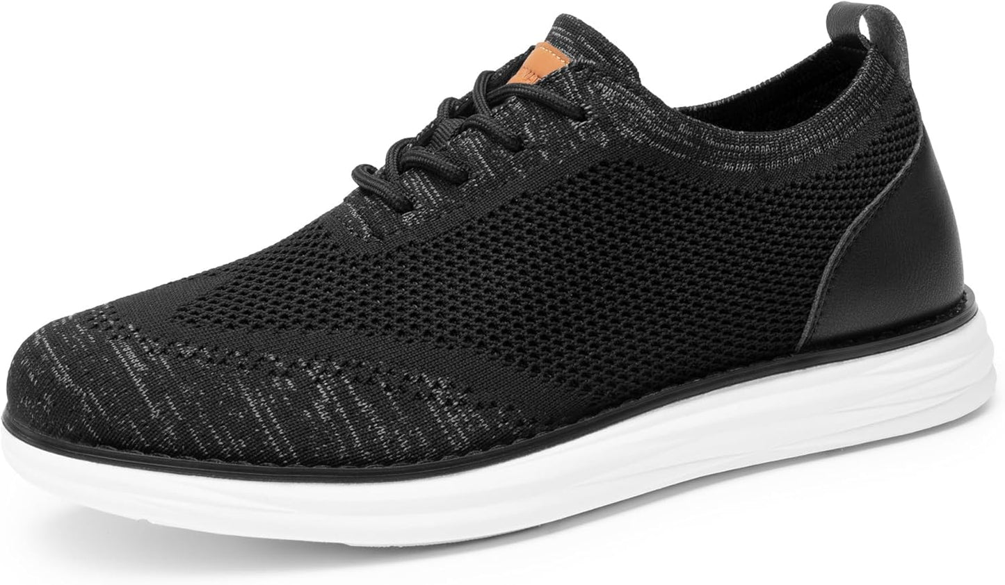 Bruno Marc Men's KnitFlex Breeze Mesh Sneakers for Comfort