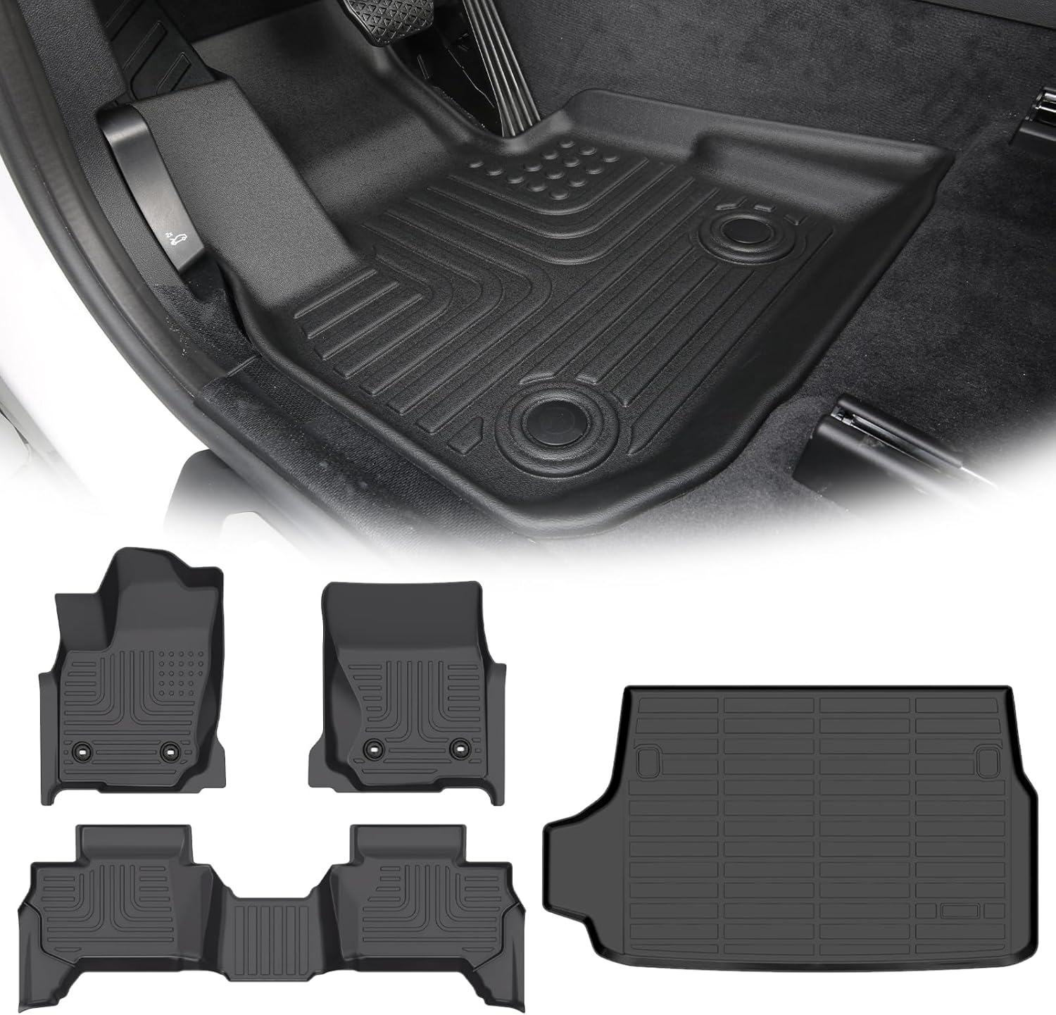 Custom Fit Toyota 4runner Floor Mats for 2025 2026 Models