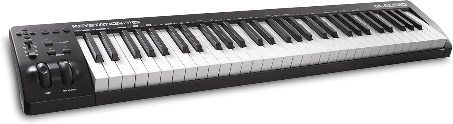 M-AUDIO Keystation 61 MK3 - Ultimate 61 Key MIDI Controller
