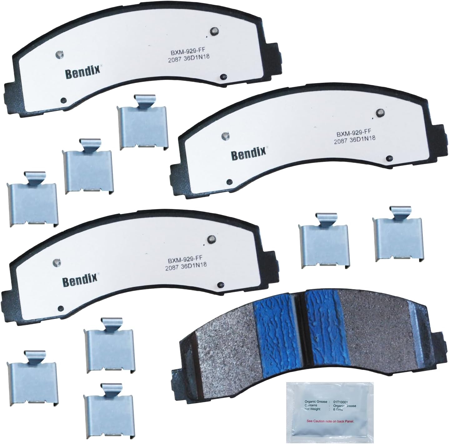 Bendix Fleet Metlok MKD2087FM Semi-Metallic Brake Pads Review