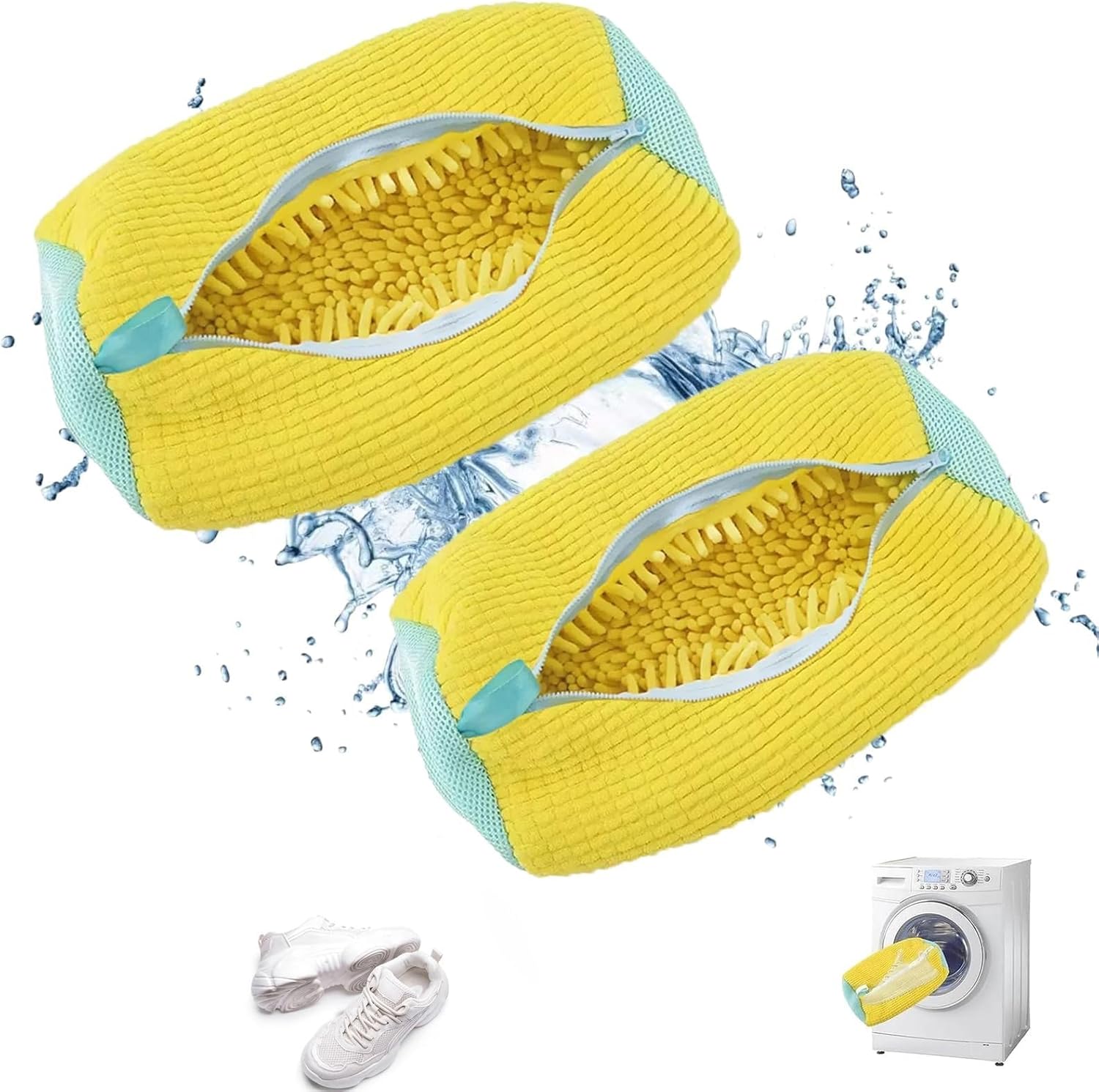 JIAOYUNLILI Shoe Washing Bag - 360 Cleaning for Sneakers!
