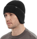 Wmcaps Winter Fleece Line Beanie with Earflap - Warm Outdoor Knit