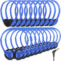 Kids Headphones Bulk 25 Pack for School Classrooms - Durable Wired Set