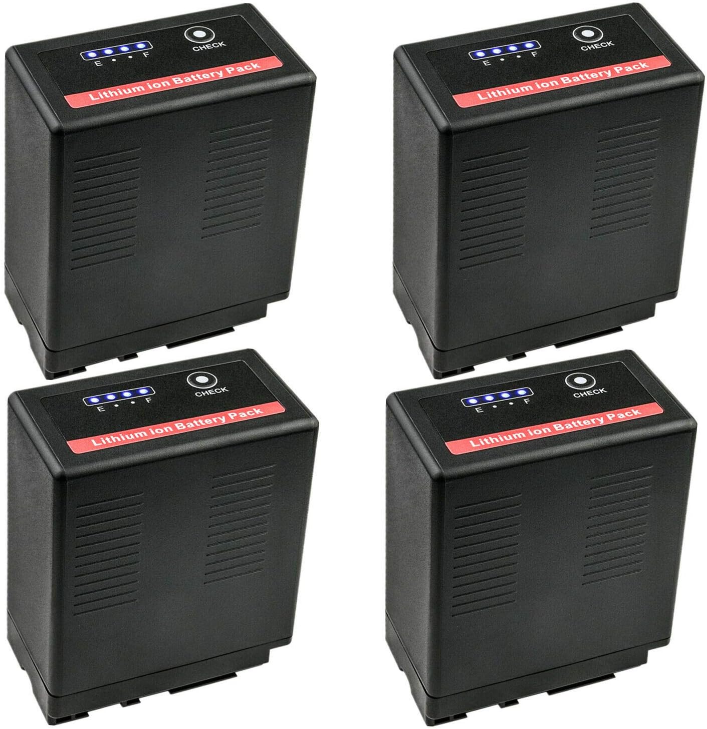 Kastar 4-Pack VW-VBG6 Pro Battery Replacement for Panasonic Cameras