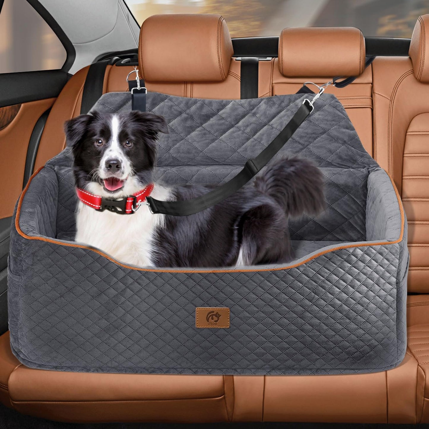 Premium Memory Foam Dog Car Seat