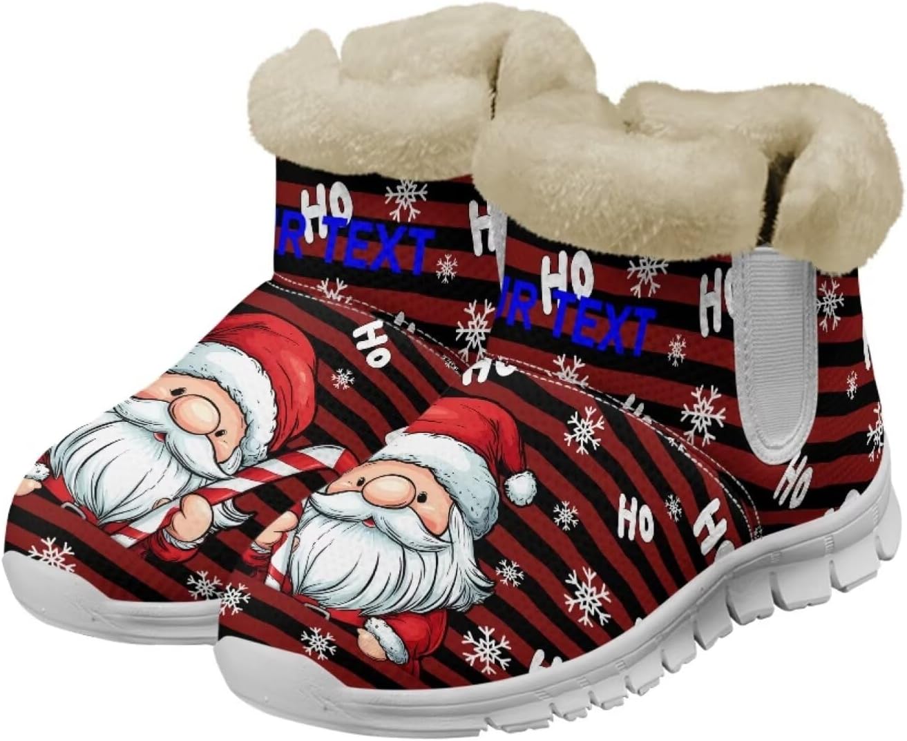 Winter Wonderland Custom Snow Boots - Cozy & Stylish!