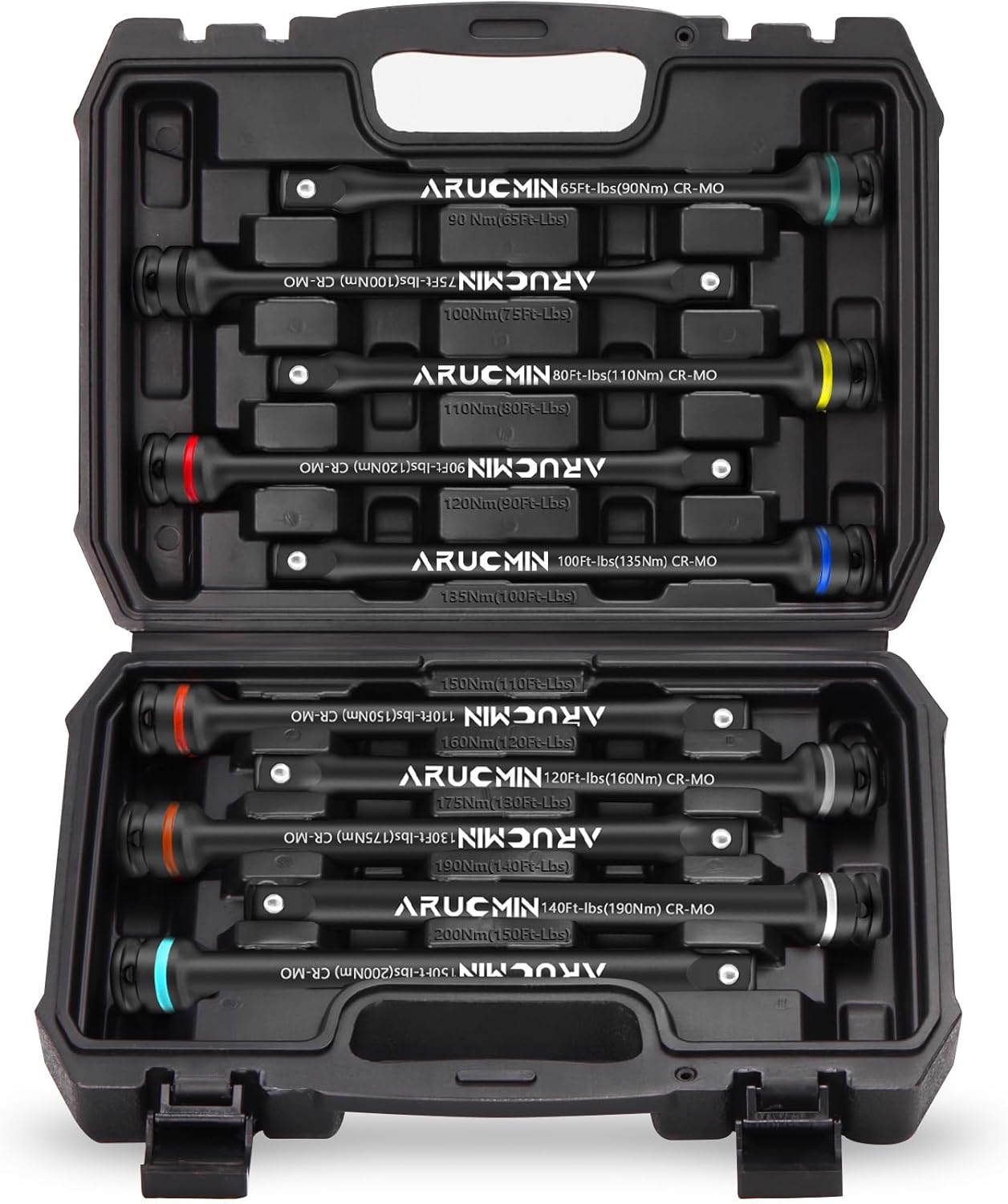 1/2 Drive Torque Limiting Extension Bar Set for Lug Nuts