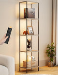 Display Shelf with RGBW Light for Living Room and Bedroom Decor