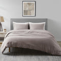 DAPU Linen Duvet Cover Set - Soft Breathable Bedding for Comfort