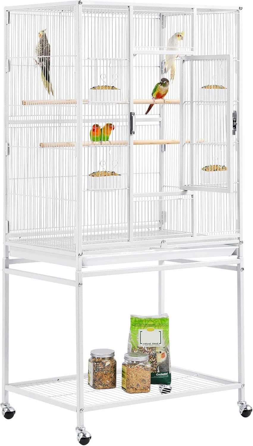 Yaheetech 54in Large Flight Bird Cage for Parrots and More