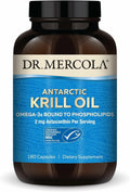 Dr. Mercola Antarctic Krill Oil 1,000 mg - Omega-3 Support for Brain