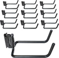 10 Pack E Track Double J Hooks Heavy Duty Tool Hangers - Strong
