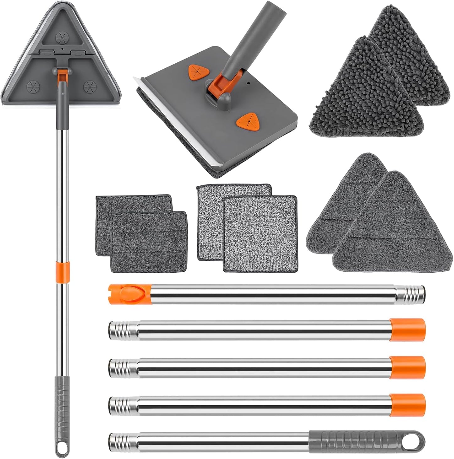 Baseboard Cleaner Tool with Handle for Easy Home Cleaning