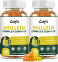 Mullein Gummies for Lungs with Quercetin & Elderberry - Pineapple