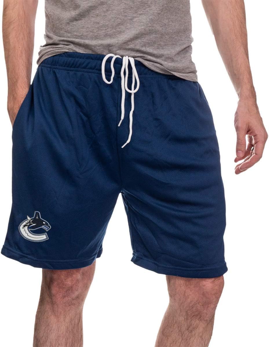 Calhoun NHL Men's Team Logo Air Mesh Shorts for Comfort and Style