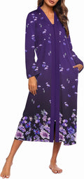 Lightweight long sleeve robe for women by Ekouaer for cozy comfort