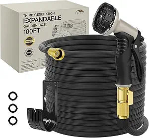 Lefree Expandable Garden Hose 100ft - Lightweight and Durable