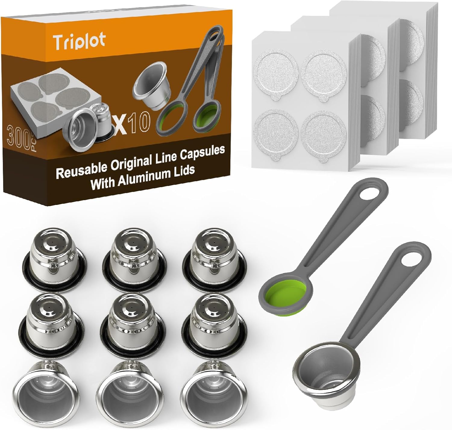 Refillable Stainless Steel Coffee Pods for Nespresso - Eco-Friendly Solution