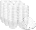 PLASTICPRO 1000 Pack Small Plastic Bowls 6 oz - Elegant Clear Bowls