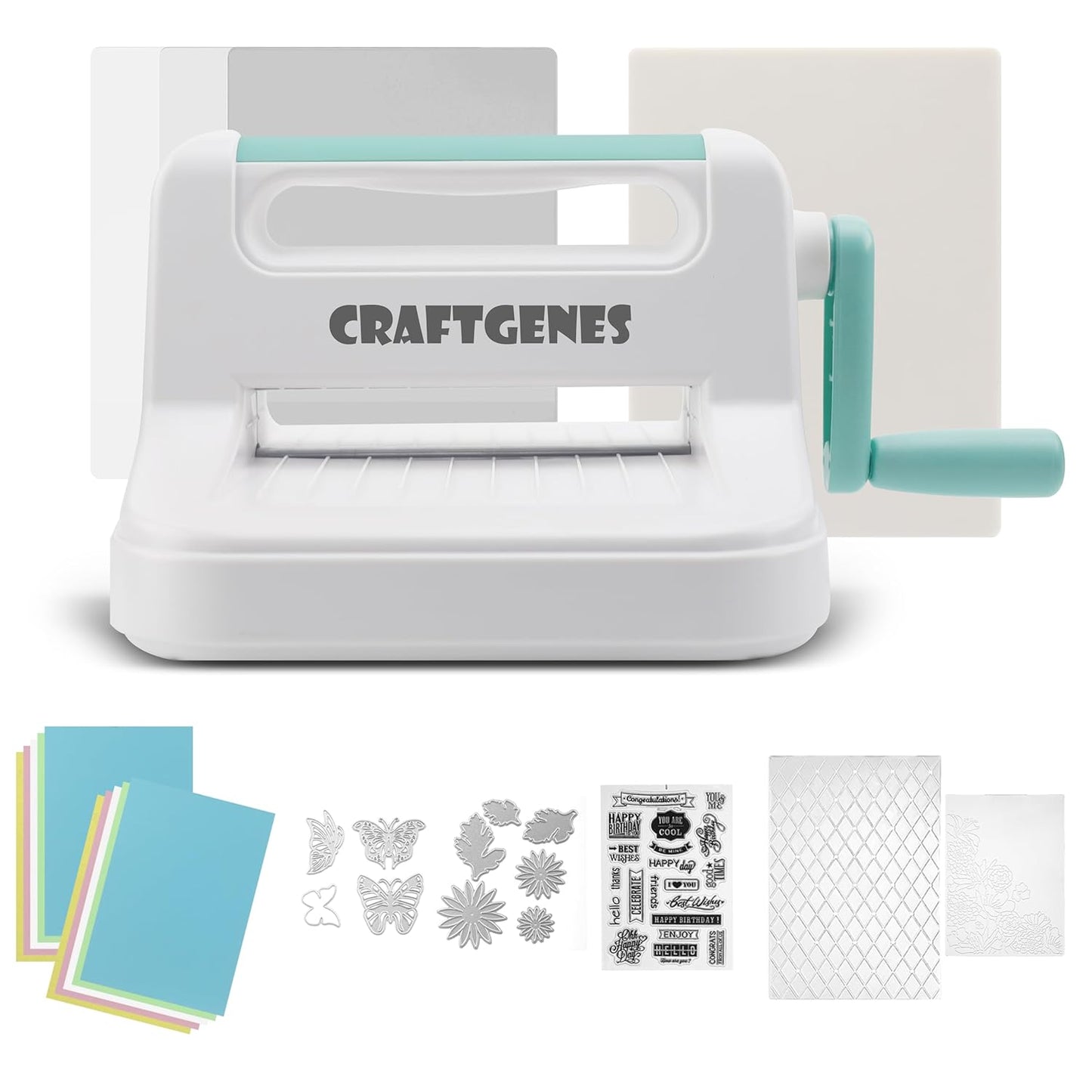 CraftGenes Manual Die Cutting Machine for Cardmaking