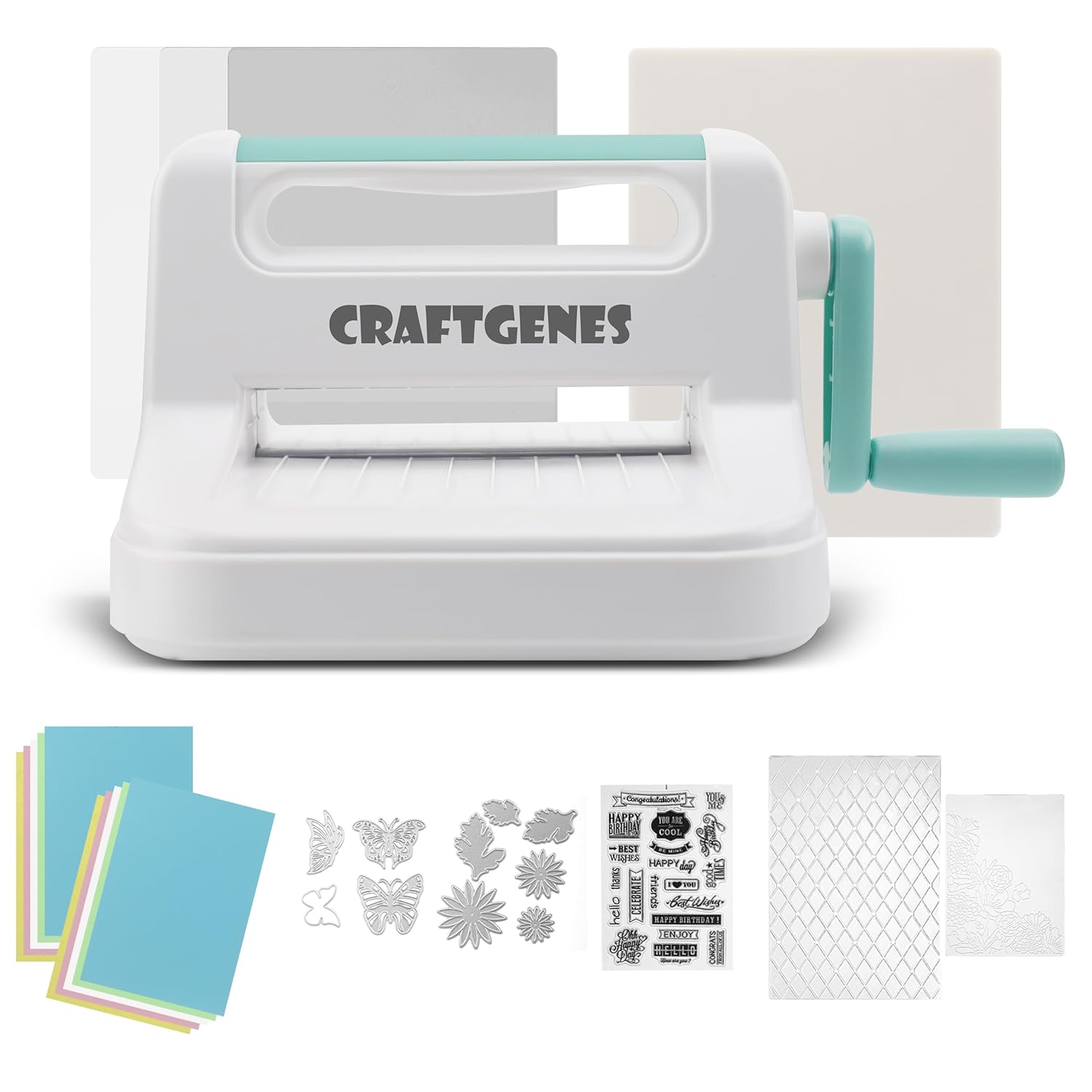 CraftGenes Manual Die Cutting Machine for Cardmaking