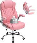 400lbs Executive Office Chair for Big and Tall Users - Pink