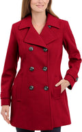 Anne Klein Women's Classic Double Breasted Wool Coat - Timeless City