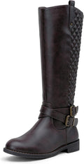 Vepose Women's 949 Knee High Riding Boots - Comfortable Low Heel