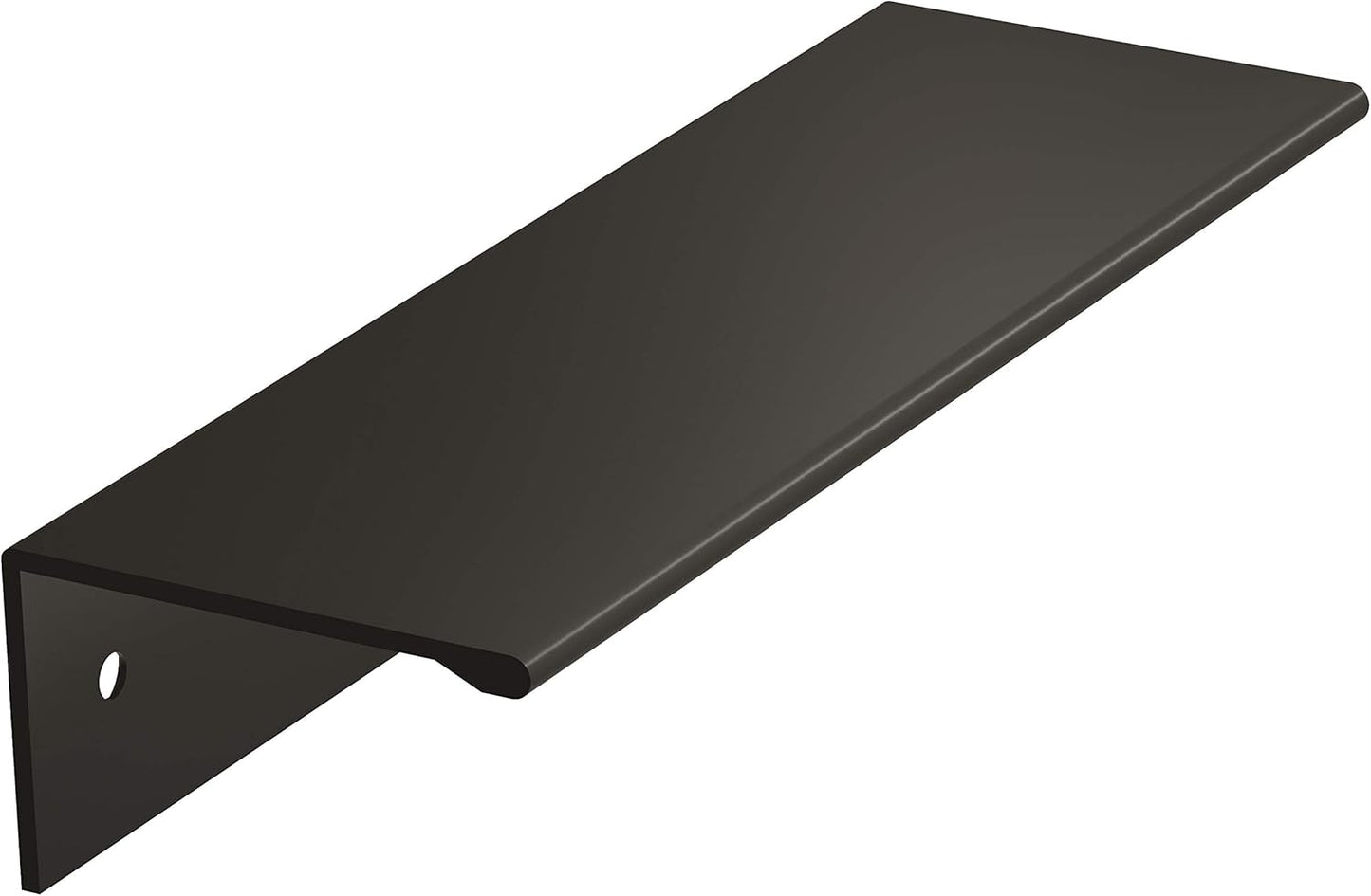 Amerock Edge Pulls 3-3/4 inch Matte Black Cabinet Pulls 10 Pack