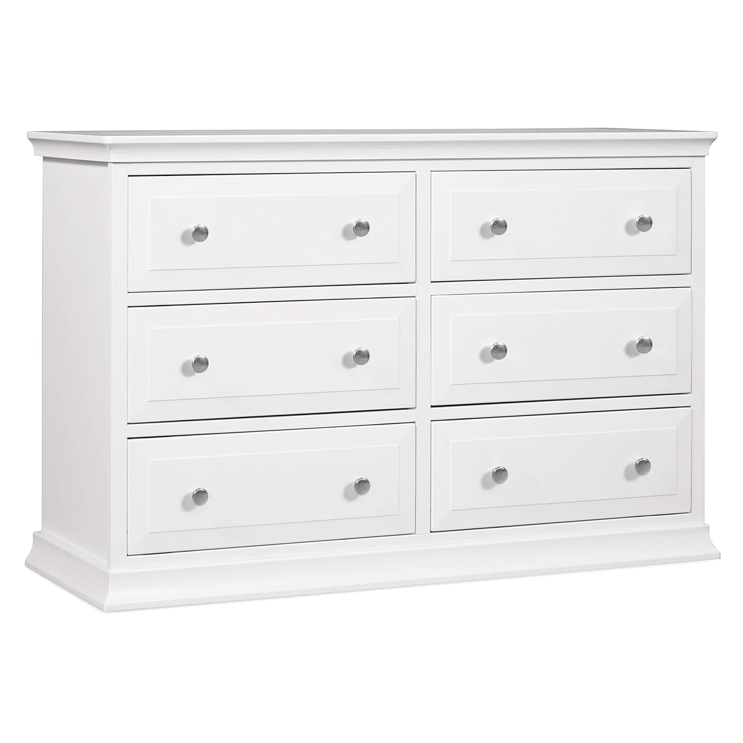 DaVinci Signature 6-Drawer Double Dresser in White for Baby