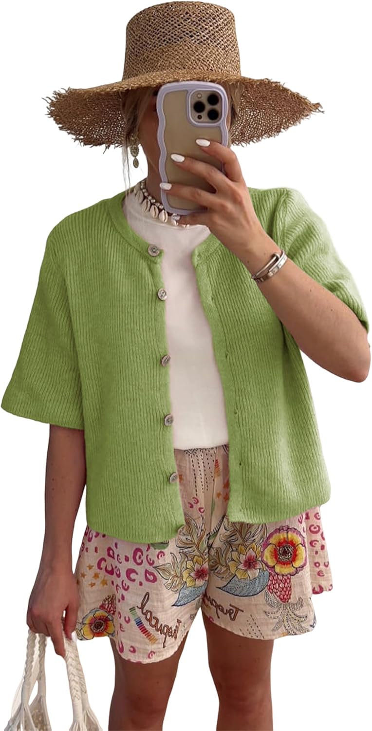 SCUSTY Women's Lightweight Cardigan for Summer Style and Comfort