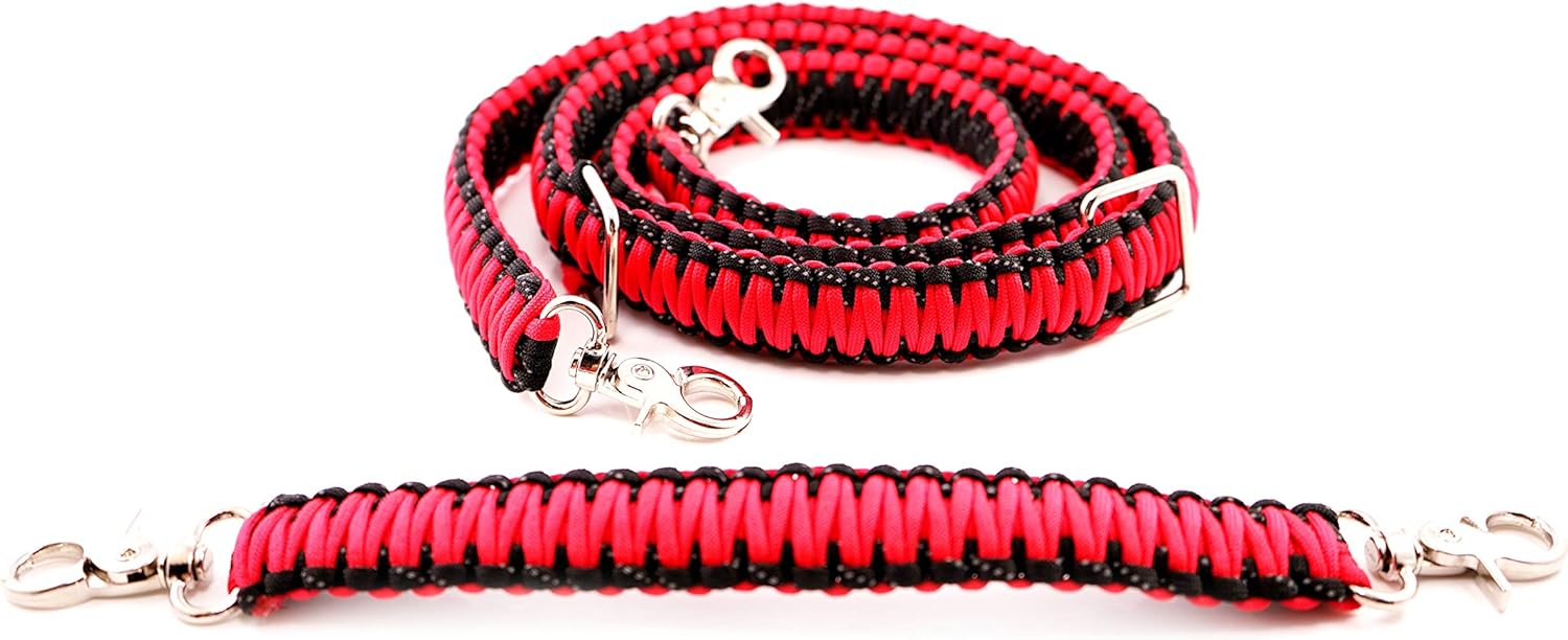 Wilbur's Finest Firefighter EMS Police Radio Strap 60in Paracord