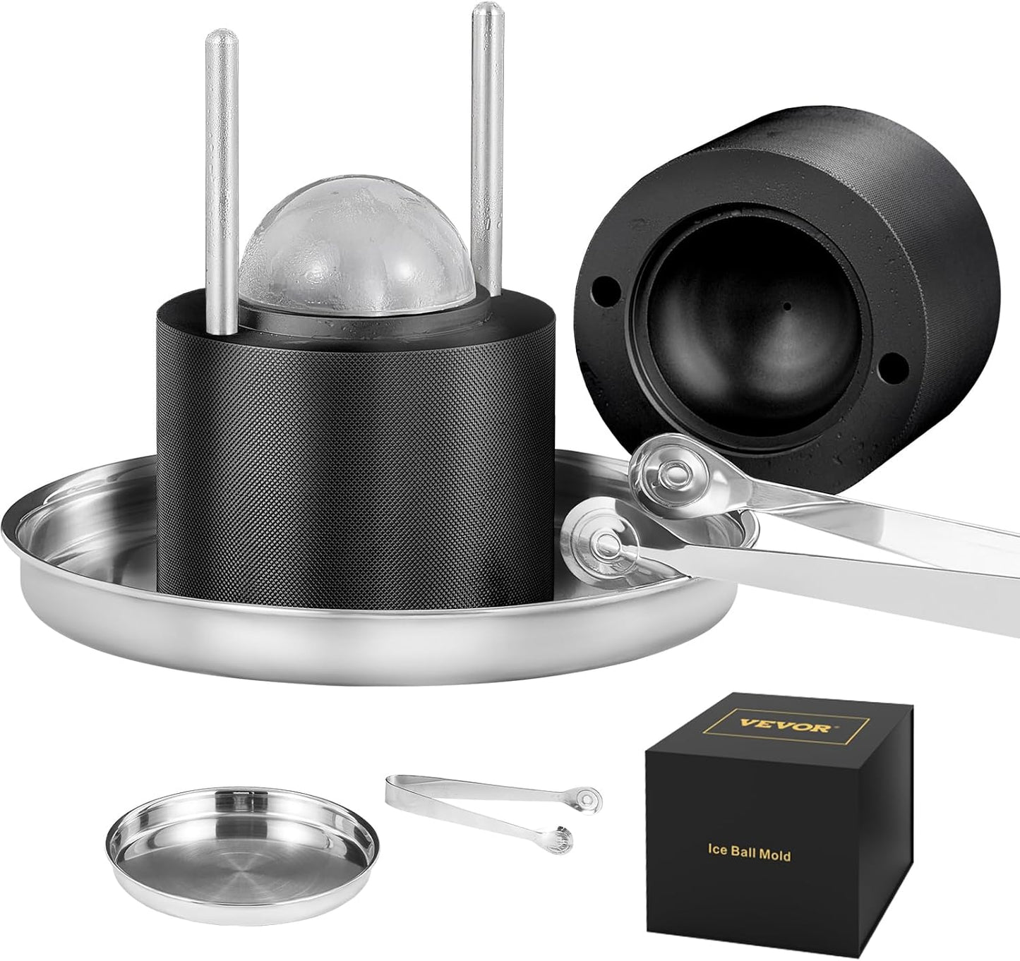 VEVOR Ice Ball Press Kit for Perfectly Shaped Ice Spheres