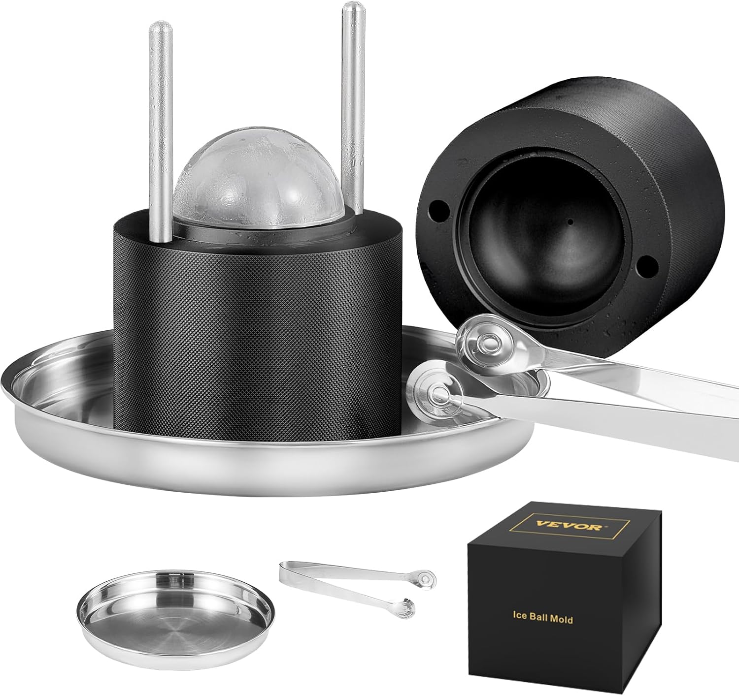 VEVOR Ice Ball Press Kit for Perfectly Shaped Ice Spheres