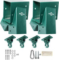 Heavy Duty Swing Set Brackets and Hangers - Durable Aluminum Mounting