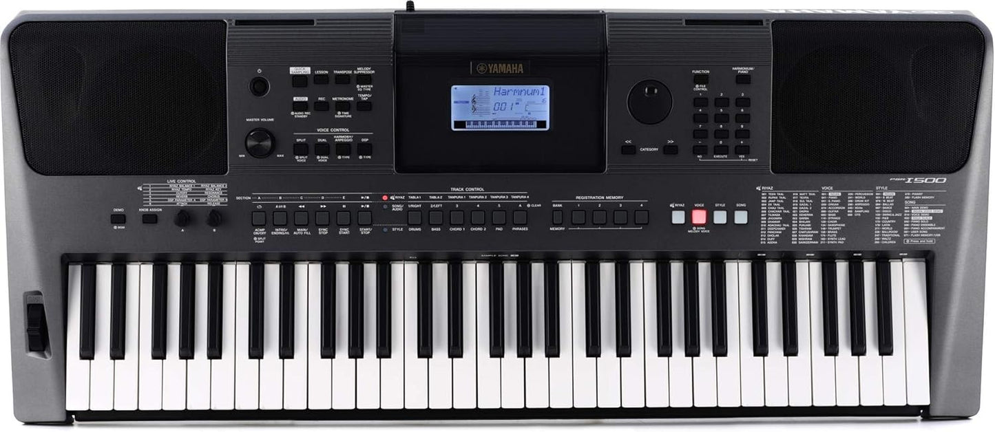 Yamaha PSR-I500 61-Key Portable Keyboard for Indian Music Lovers