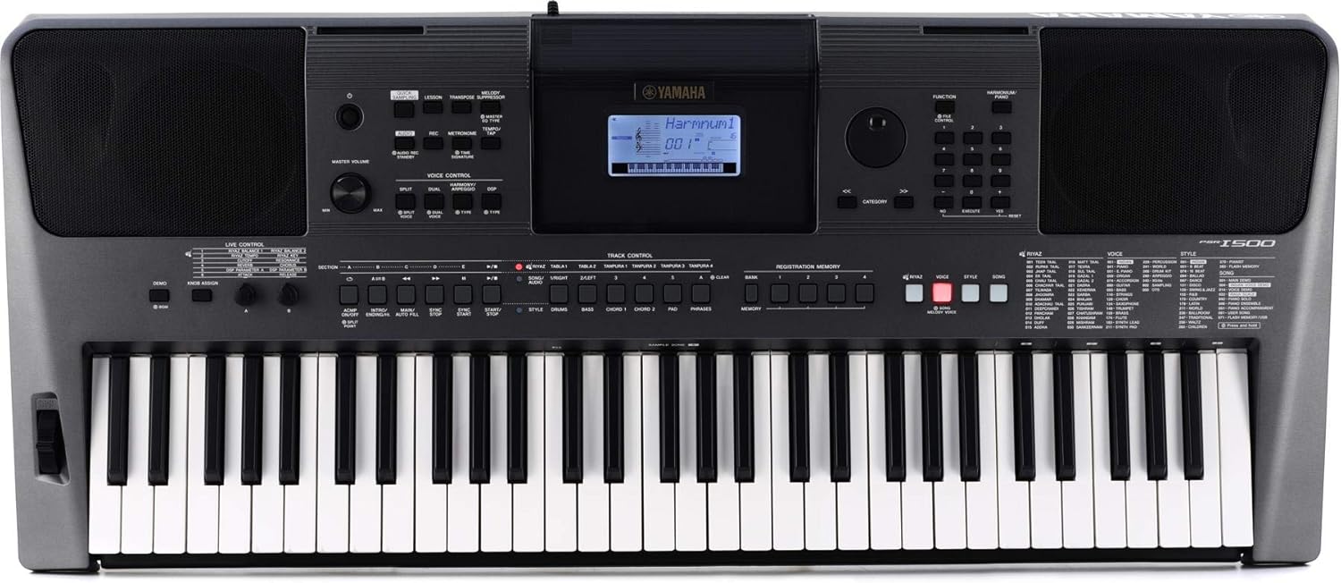 Yamaha PSR-I500 61-Key Portable Keyboard for Indian Music Lovers