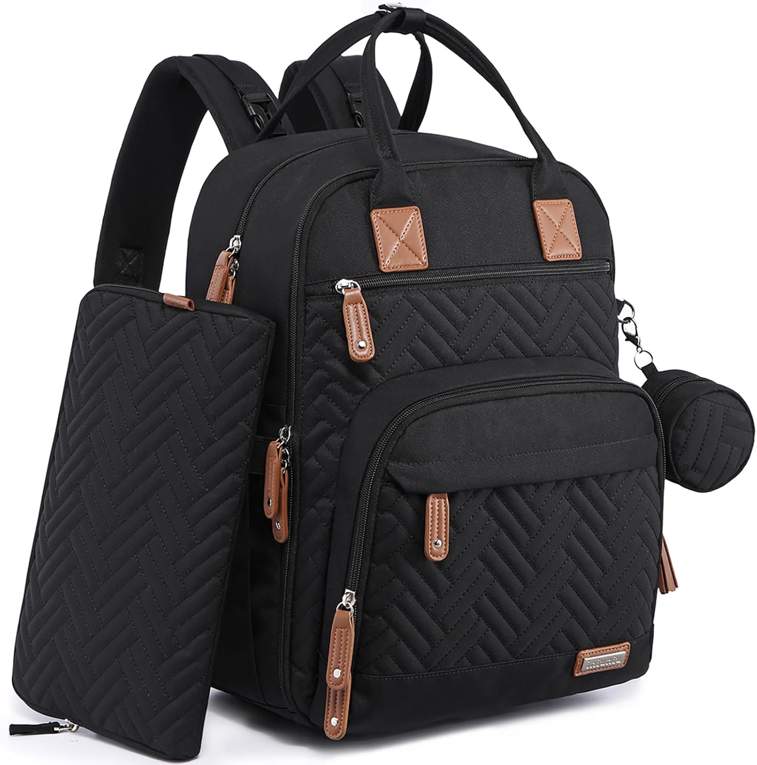 iniuniu Diaper Bag Backpack: Stylish 4 in 1 Baby Bag for Parents