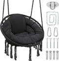 Magshion Hanging Hammock Chair with Cozy Cushion for Relaxation