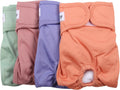 Female Dog Diapers for Small Dogs XS - Reusable 4 Pack
