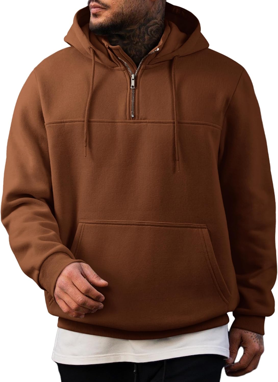 JMIERR Mens Casual Cotton Hoodies for Stylish Everyday Wear
