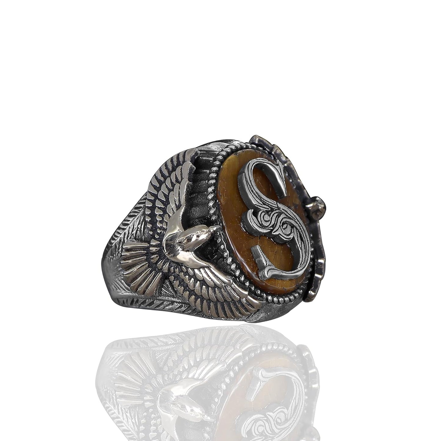 925 Sterling Silver Personalized Ring by Mirari Jewelry