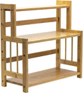 Sorbus 3-Tier Bamboo Countertop Organizer - Space Saving Shelf
