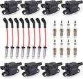 ENA 8 Pack UF413 Ignition Coil and Wire Set - Direct Replacement