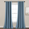 Chic Blackout Insulated Grommet Curtain Panels for Elegant Interiors