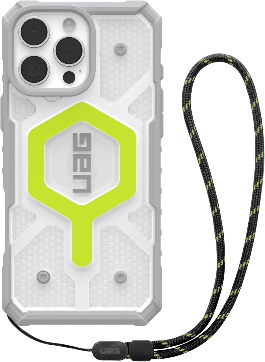 URBAN ARMOR GEAR iPhone 16 Pro Max Case with Lanyard Bundle