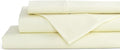 Linen Home 100% Cotton Percale Twin Sheets - Crisp, Deep Pocket