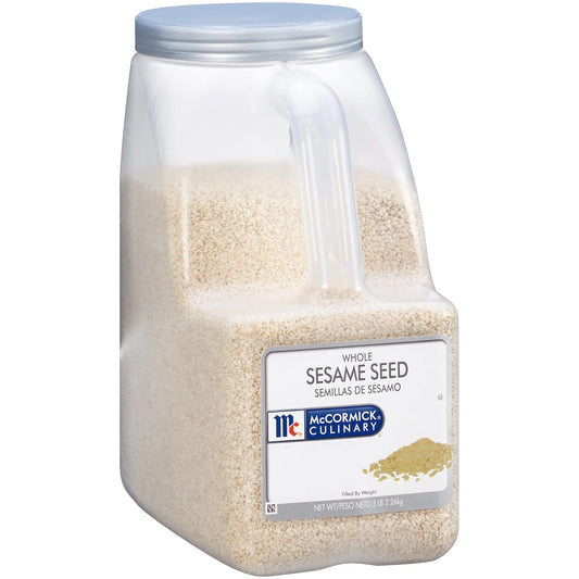 McCormick Culinary Whole Sesame Seeds for Flavorful Dishes