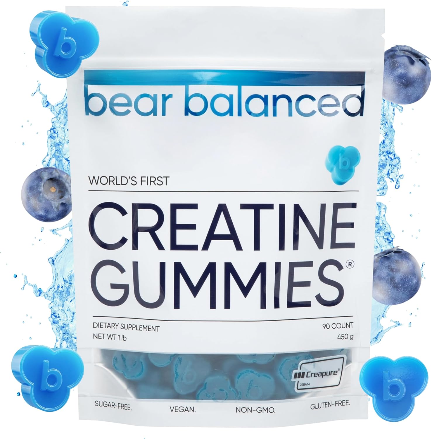 Creatine Gummies for Muscle Growth, Strength, and Focus