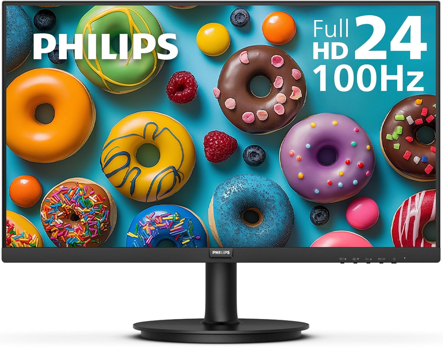 PHILIPS 24 Frameless Full HD Monitor - Eye Care, 100Hz